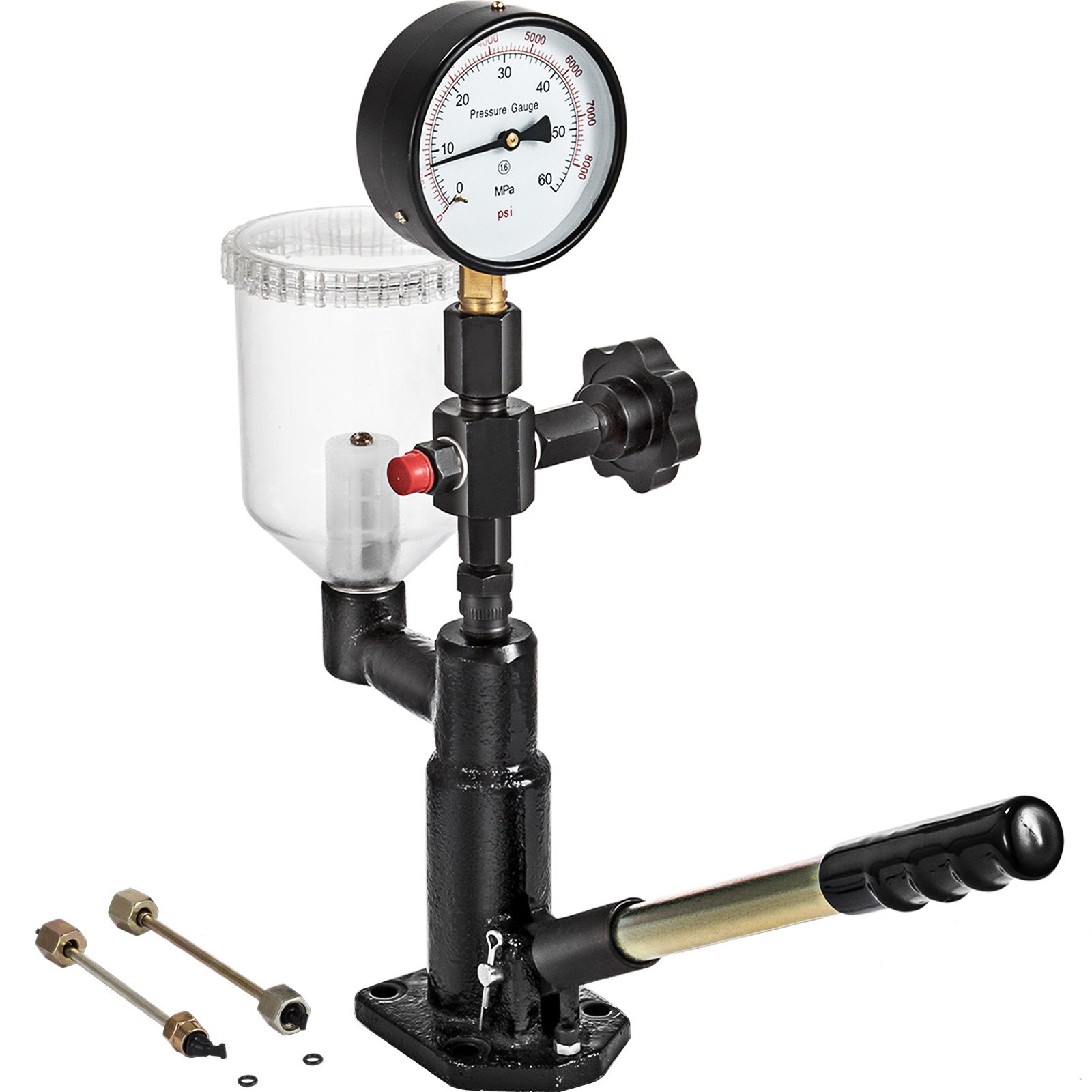 Dieselsuuttimien testeri North Craft, 600 bar, 0.8L, Musta