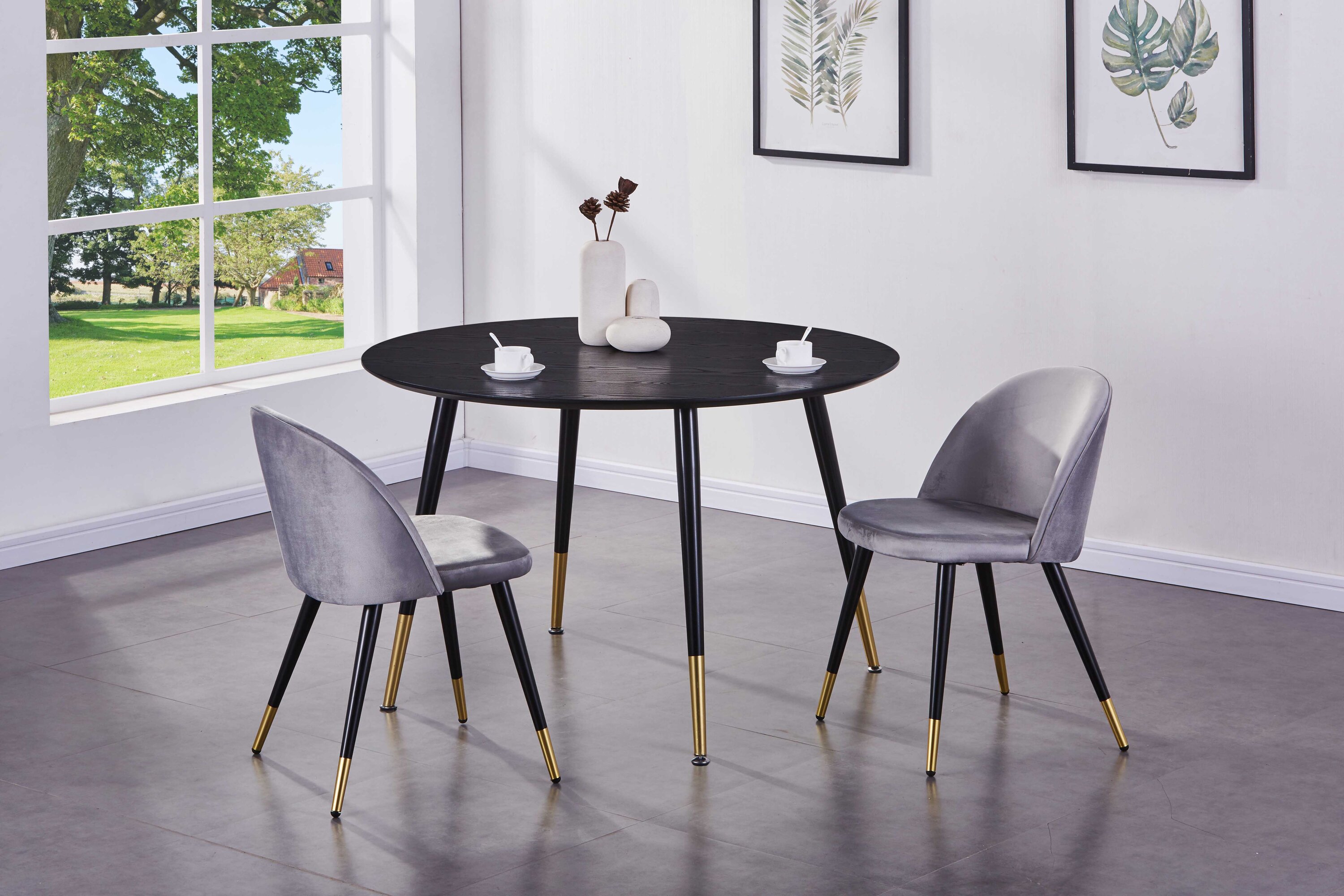 Ruokapöytä Venture Home Dipp, Ø115 cm
