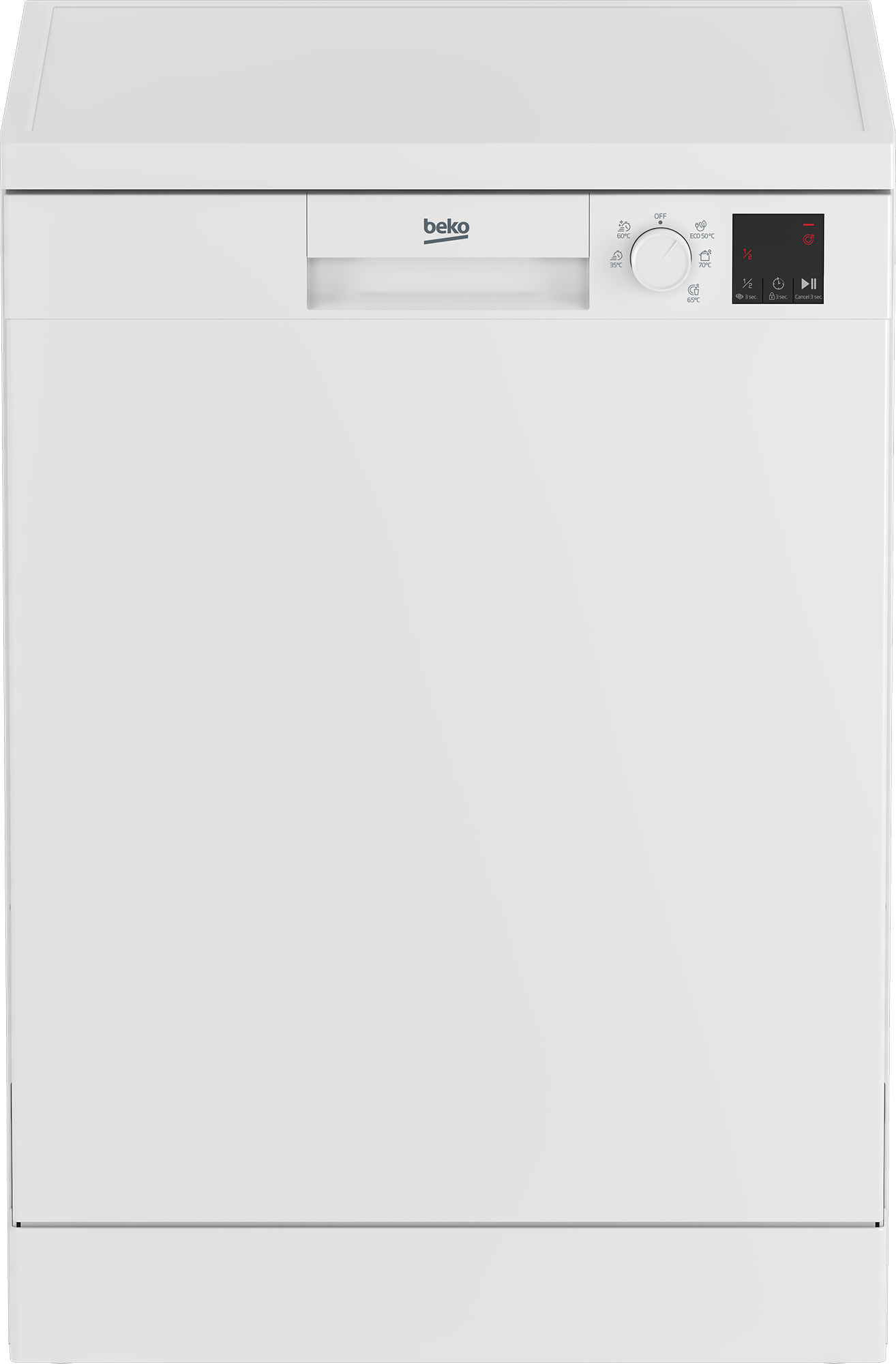 Astianpesukone Beko DVN05320W, 60cm, valkoinen