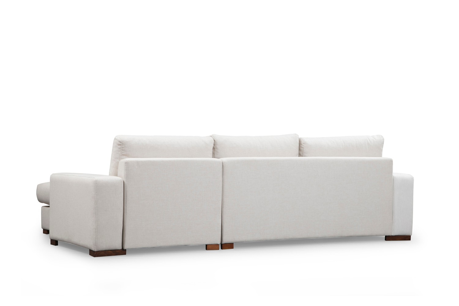 Divaanisohva Valento Furniture Loop 16, 3-istuttava, valkoinen