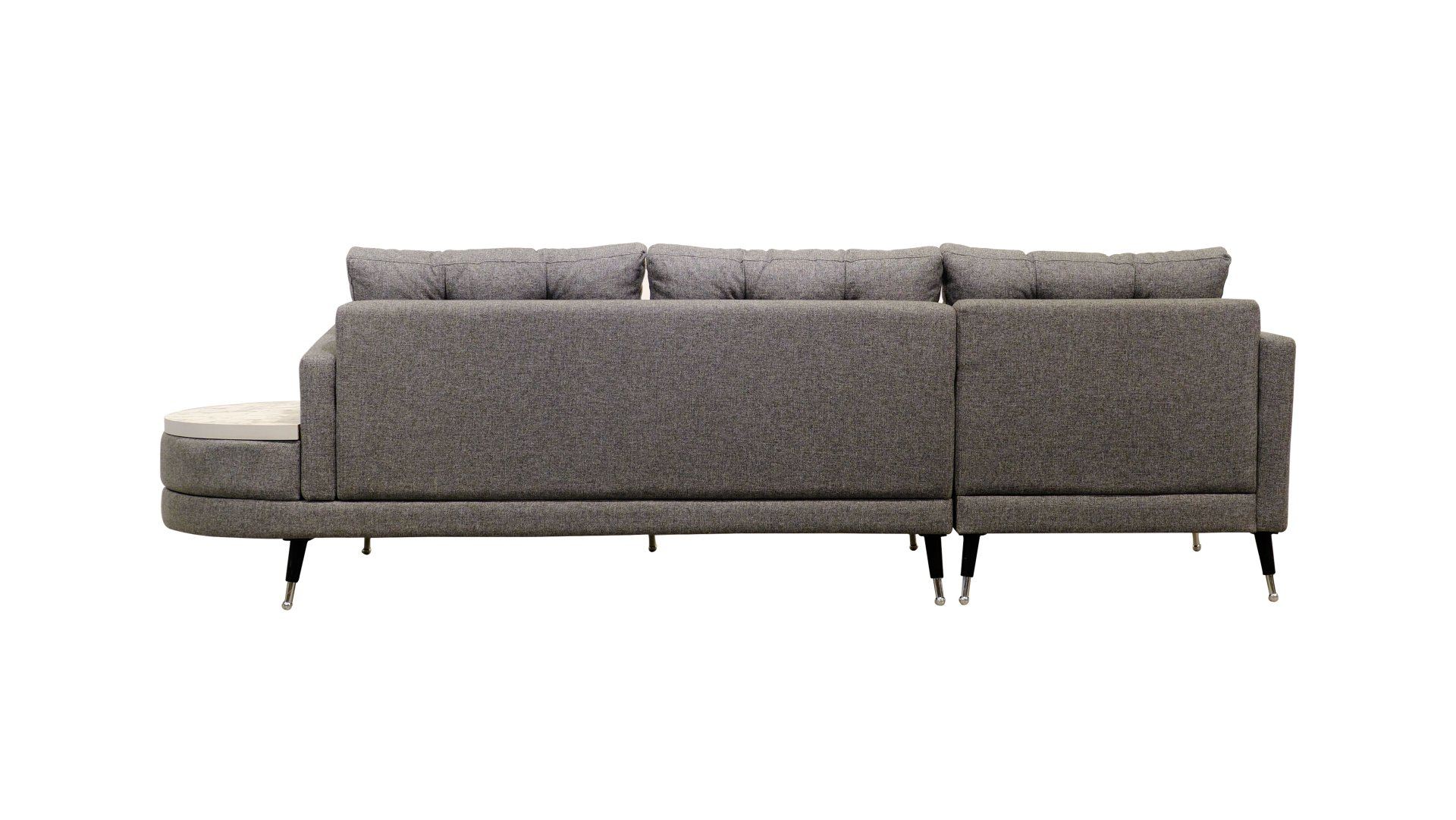 Divaanisohva Valento Furniture Milano, 3-istuttava, vasen