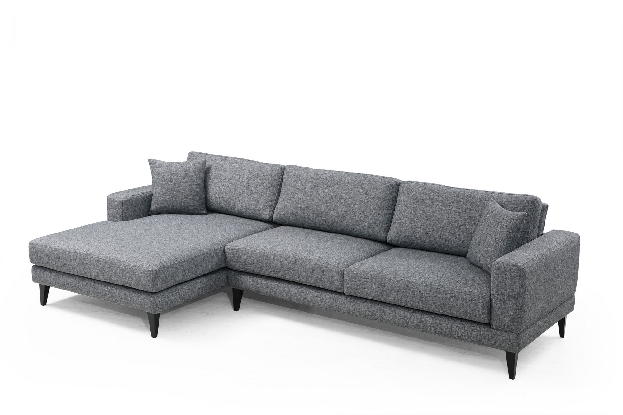 Divaanisohva Valento Furniture Nordic, vasen, harmaa