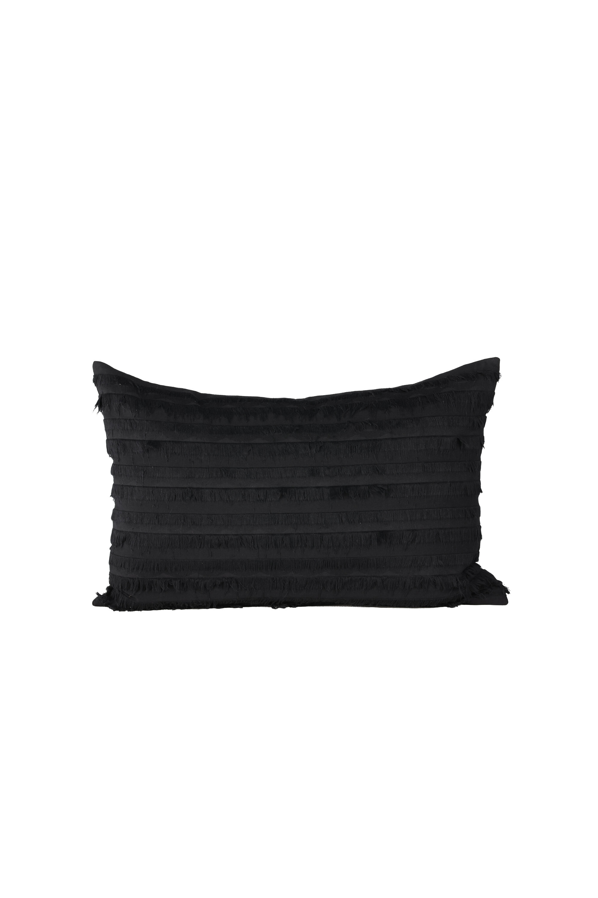 Tyynynpäällinen Venture Home Edith, 40x60 cm, puuvillaa, musta