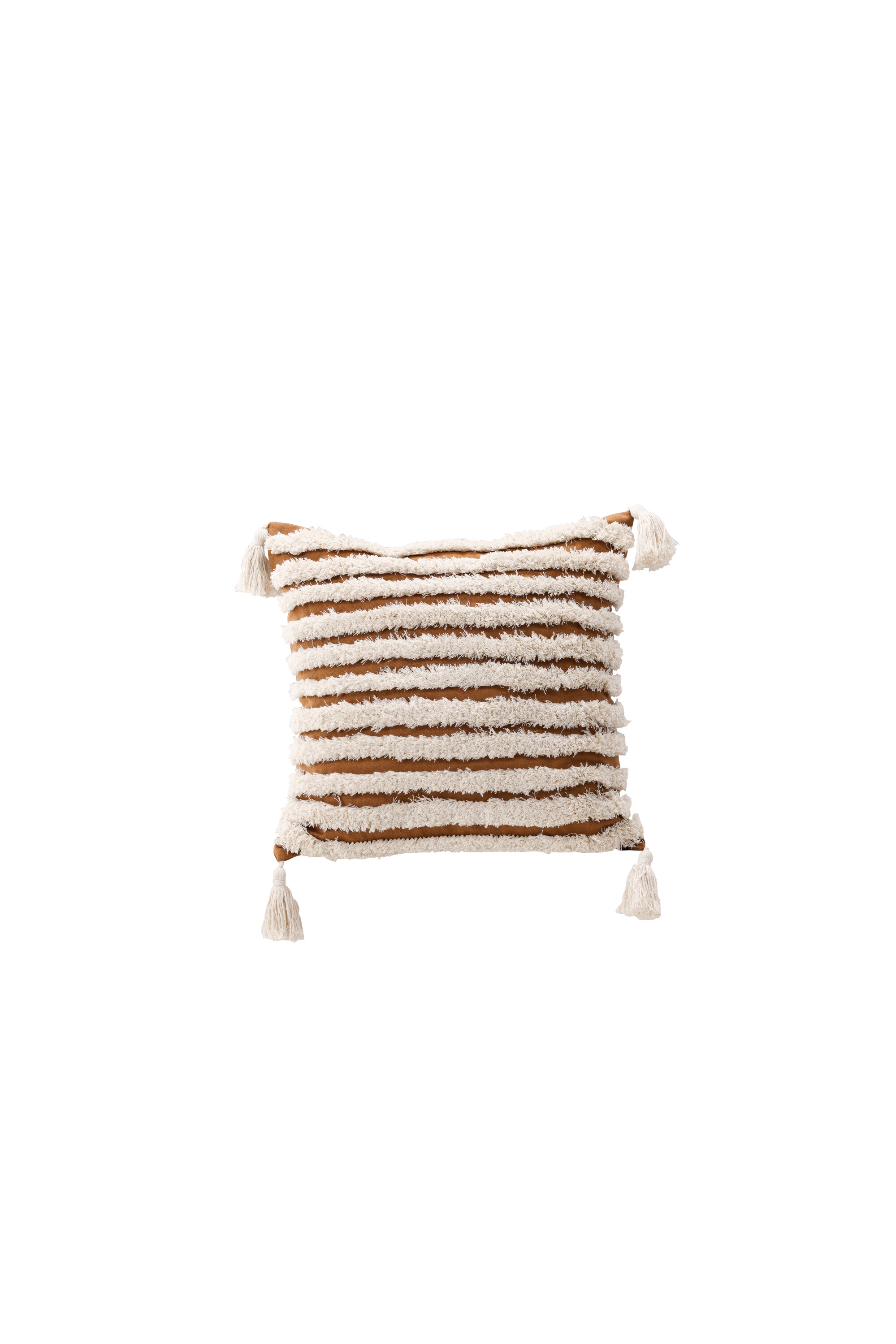 Tyynynpäällinen Venture Home Elina, 45x45 cm, ruskea