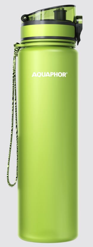 Suodatinpullo Aquaphor City 1 l, vihreä