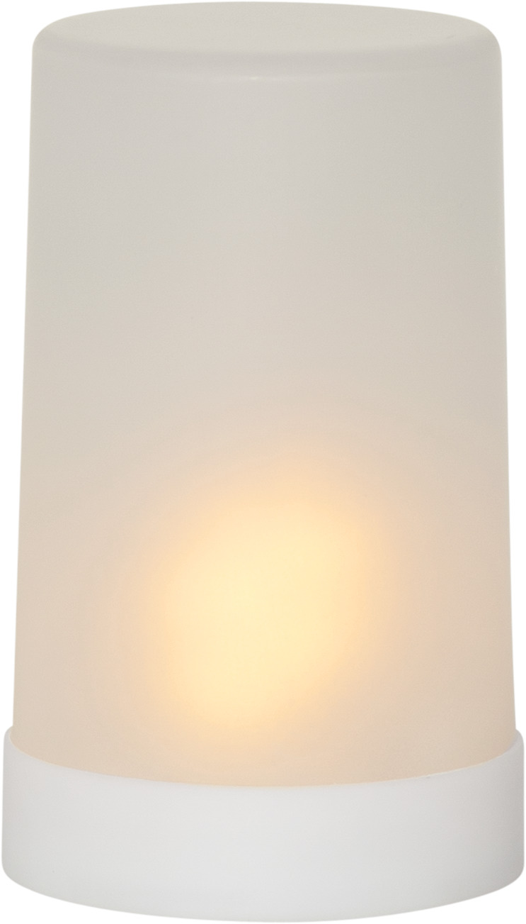 LED-kynttilä Star Trading Flame Candle, 14,5 cm, valkoinen