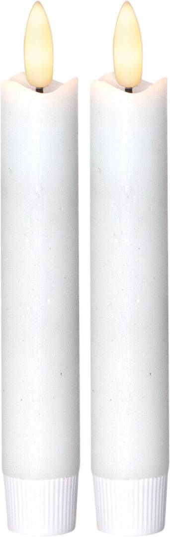LED-antiikkikynttilä Star Trading Flamme, 15 cm, 2 kpl