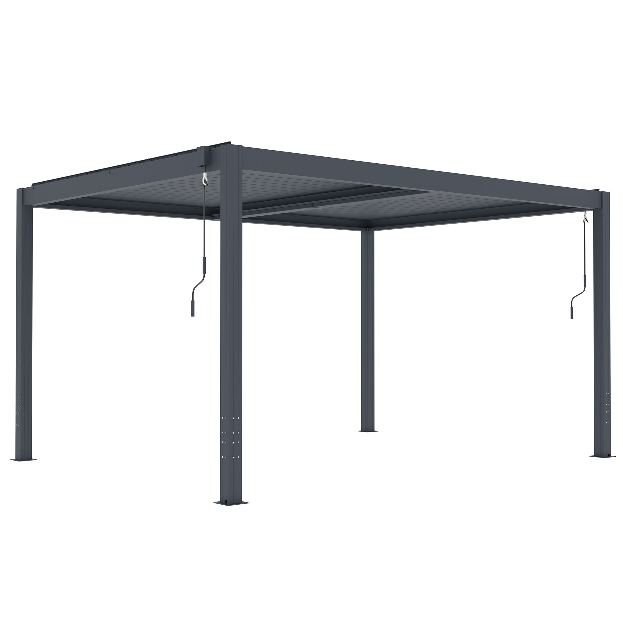 Pergola Fornorth Lounge 4x3m 12m² harmaa