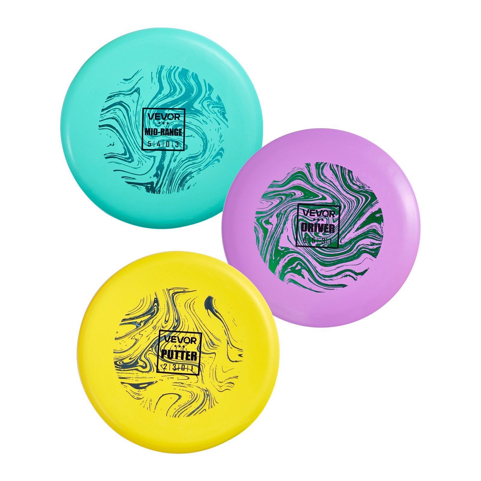 Frisbeegolfsetti North Craft SS-DF-001, 3 kiekkoa, PDGA hyväksytty
