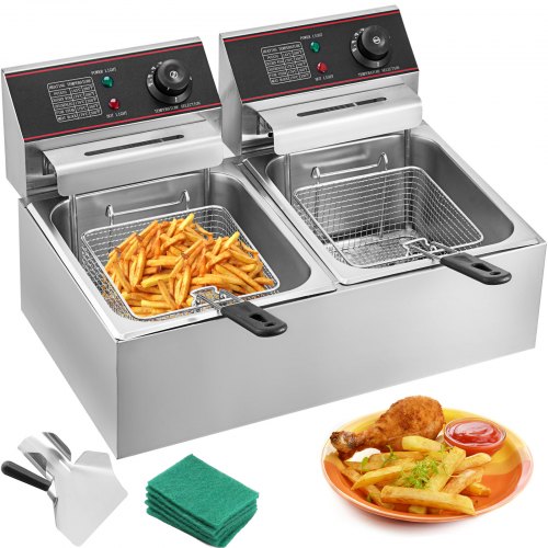 Friteerauskeitin North Craft YB-82, 5000W, 12L, Ruostumaton Teräs