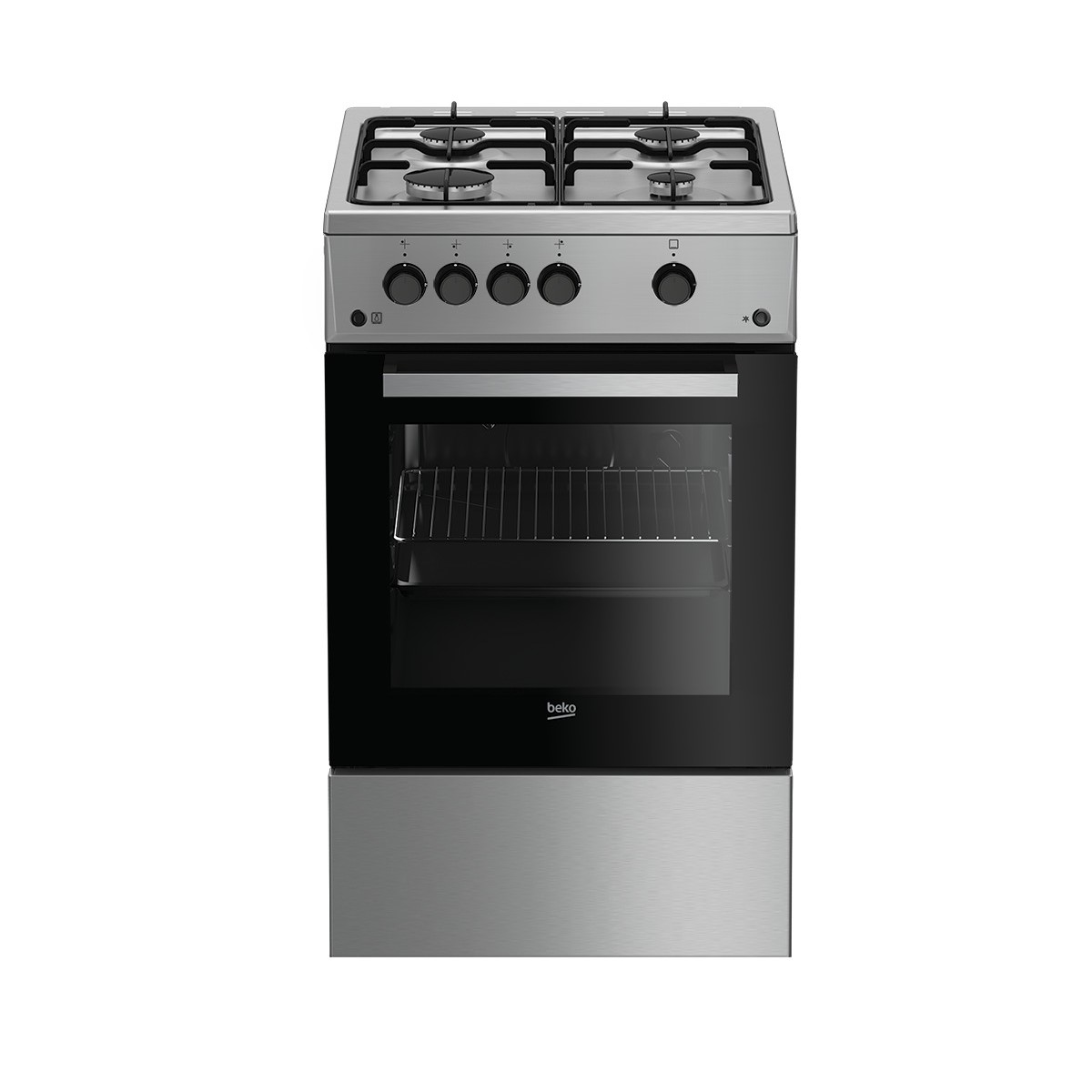 Kaasuliesi kaasu-uunilla Beko FSG52020FX, 50cm, hopea