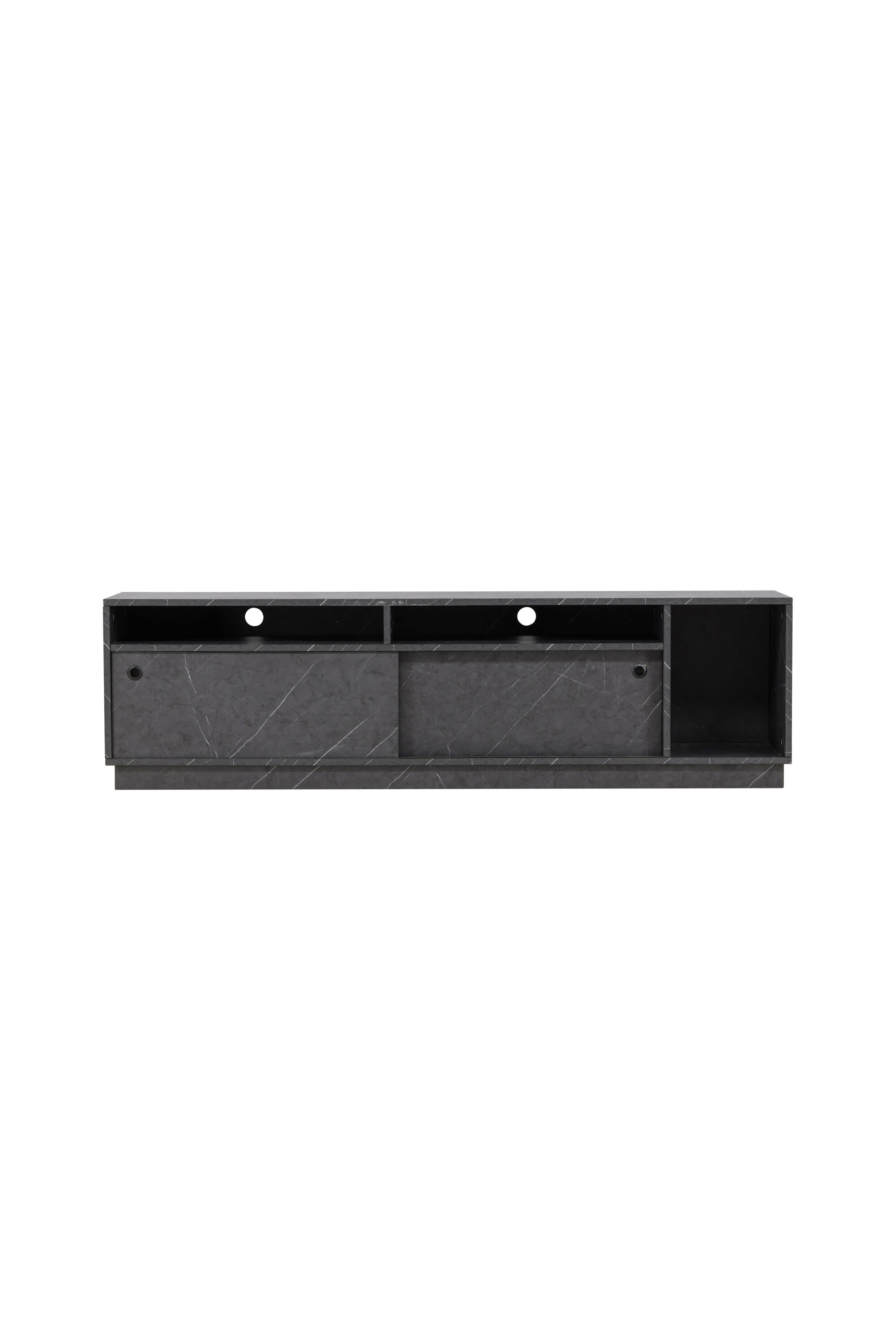 TV-taso Venture Home Girona, 180x40x50 cm, musta