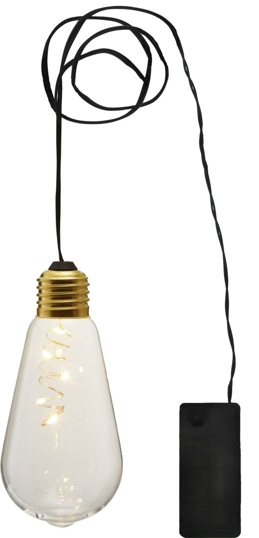 Koristelamppu Star Trading Glow, 13 cm, kirkas