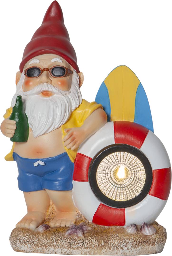 Aurinkokennokoriste Star Trading Gnomy, 23 cm, ranta