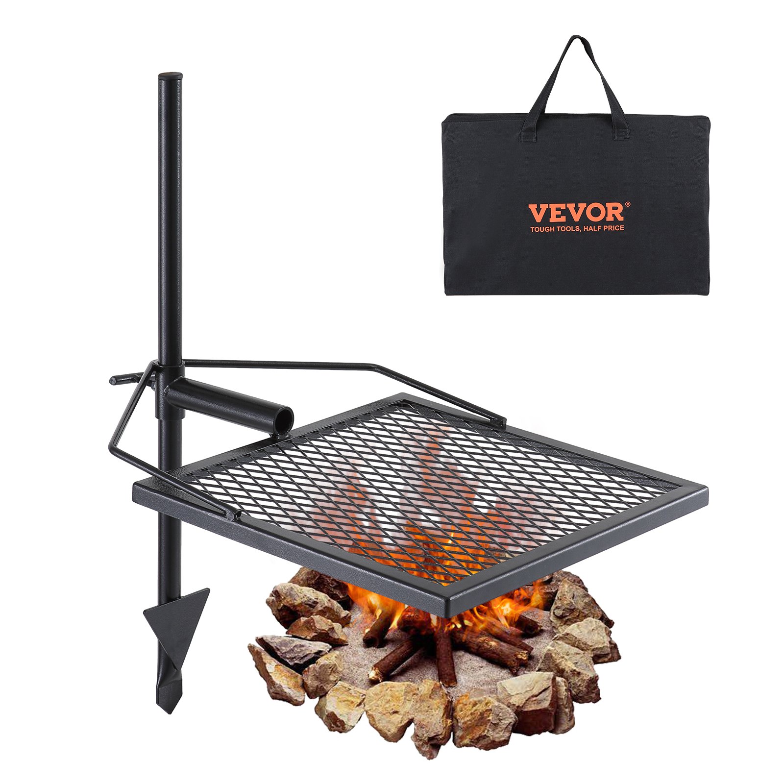 Grilliritilä North Craft JY-XZKJ-01, 675x405mm, teräs