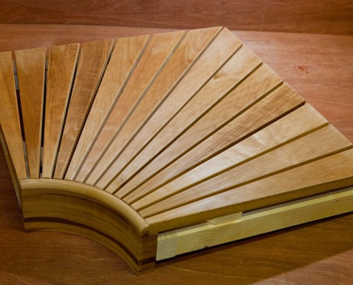 Kulmaelementti Jokiwood, 140x400x400 mm, Leppä