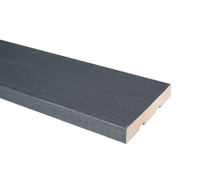 Ulkoverhouslauta JR-Wood, 21x120x5100, pintamaalattu, harmaa