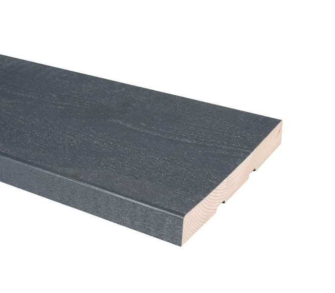 Ulkoverhouslauta JR-Wood, 23x170x6000, pintamaalattu, harmaa