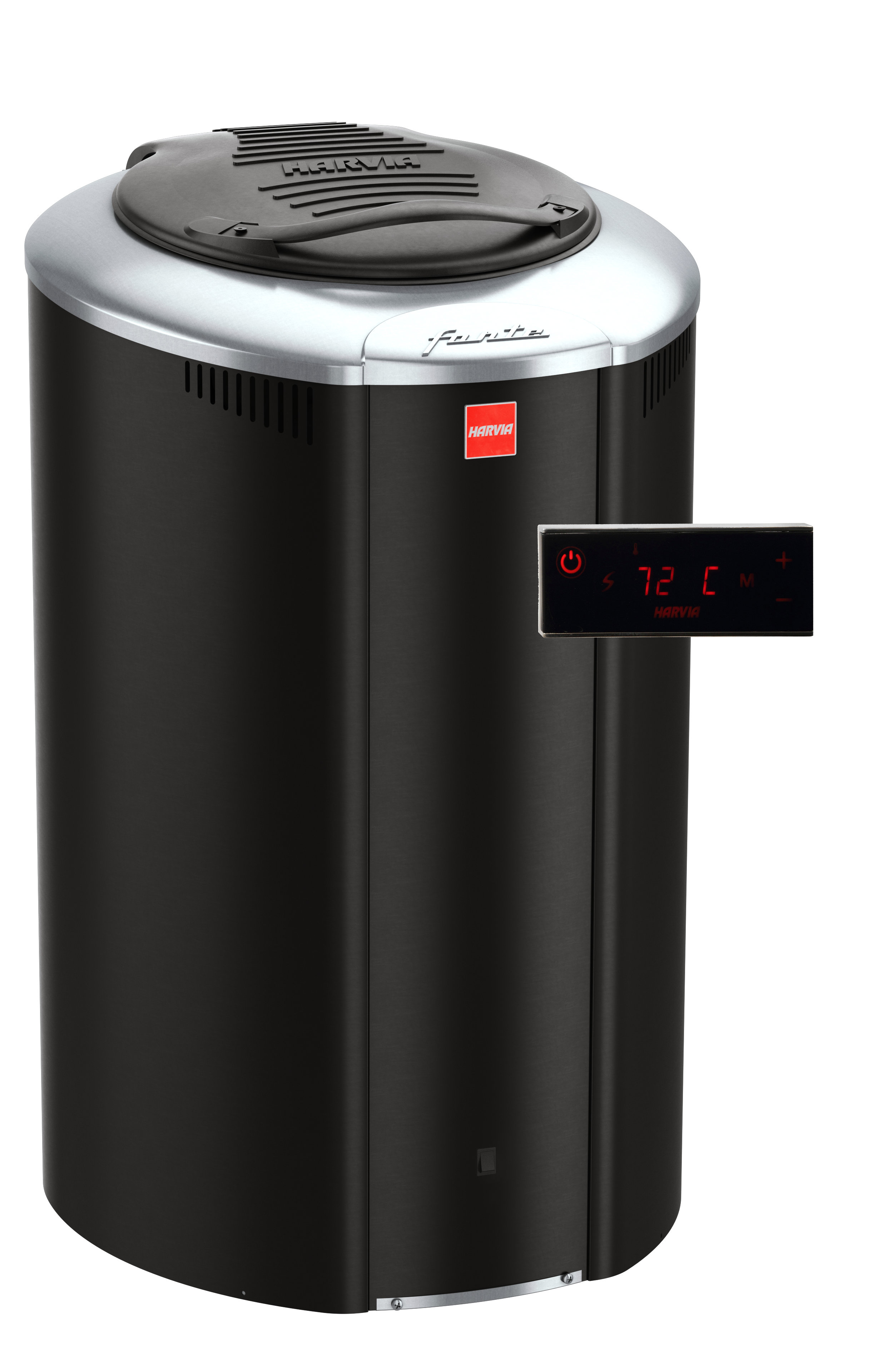 Sähkökiuas Harvia Forte Aina Valmis AFB6, 6,0 kW, 7-12 m³, erillinen ohjaus, musta