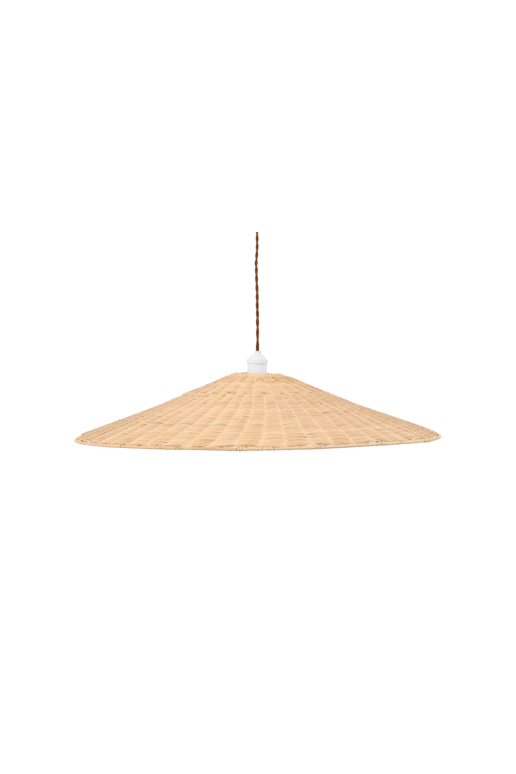Riippuvalaisin Vind Herrestad, 80 cm, rottinki, luonnonväri