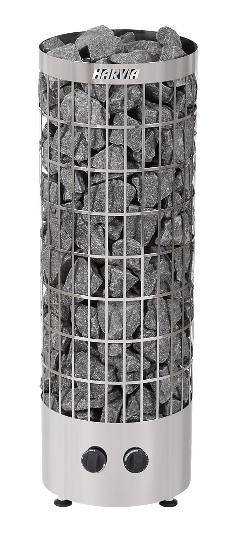 Sähkökiuas Harvia Cilindro PC70, 6,8 kW, 6-10 m³, kiinteä ohjaus, teräs