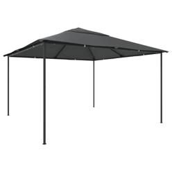 Huvimaja 4x4x2,7 m antrasiitti 180 g/m²