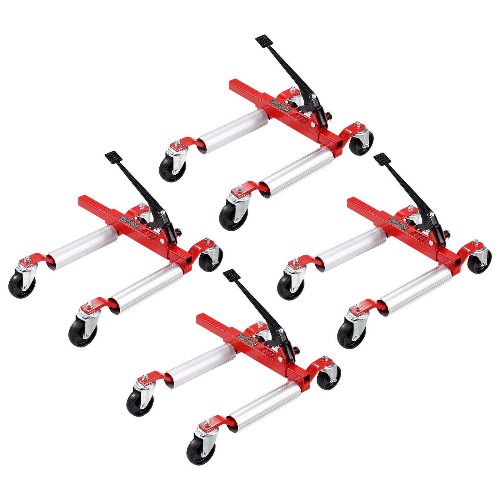 Hydraulinen auton siirtoalusta 4kpl North Craft, 415-726x630x338 mm, 680 kg, musta