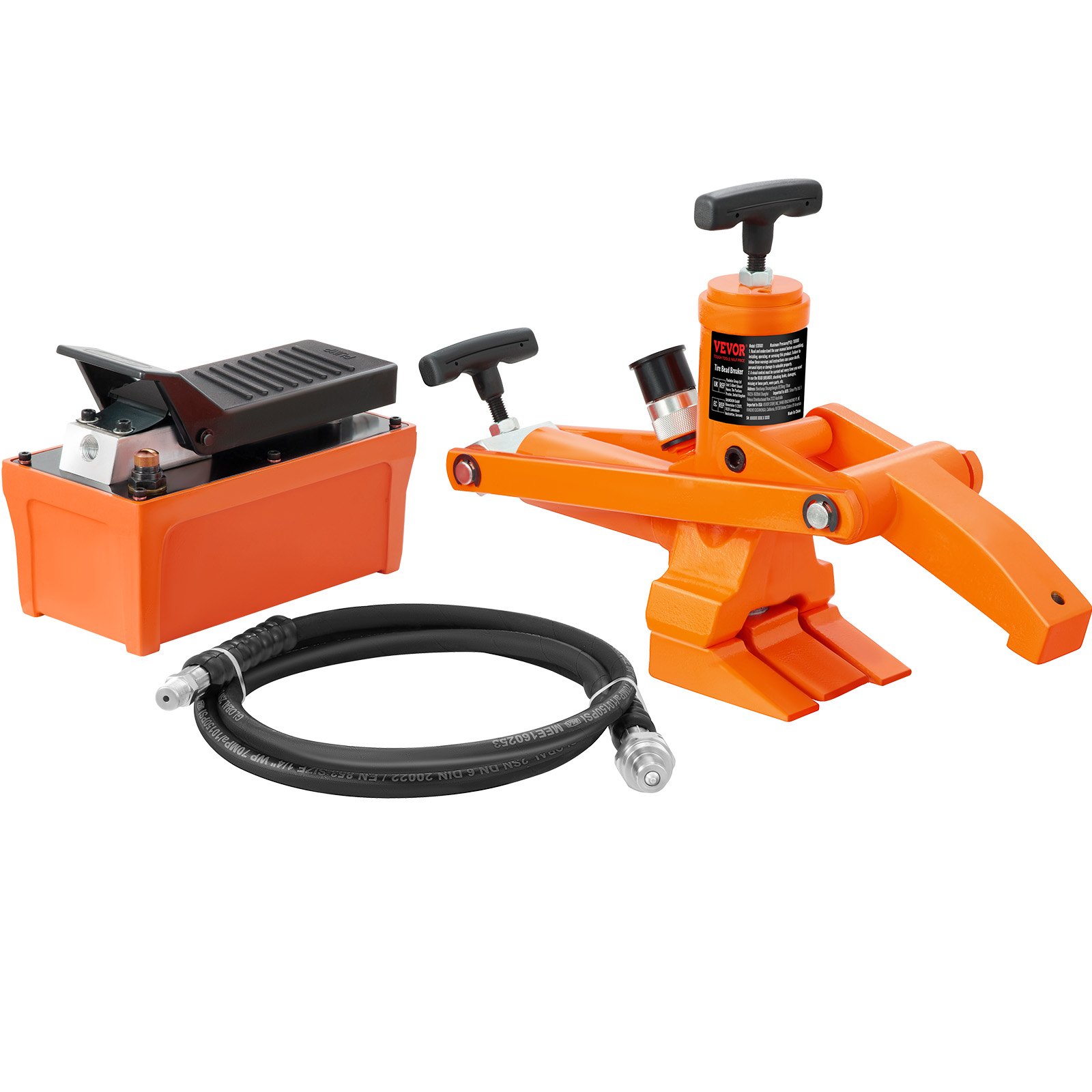Hydraulinen renkaan palteenirrotin North Craft ECBS01, 470x320mm, 10000 PSI, Q235B teräs