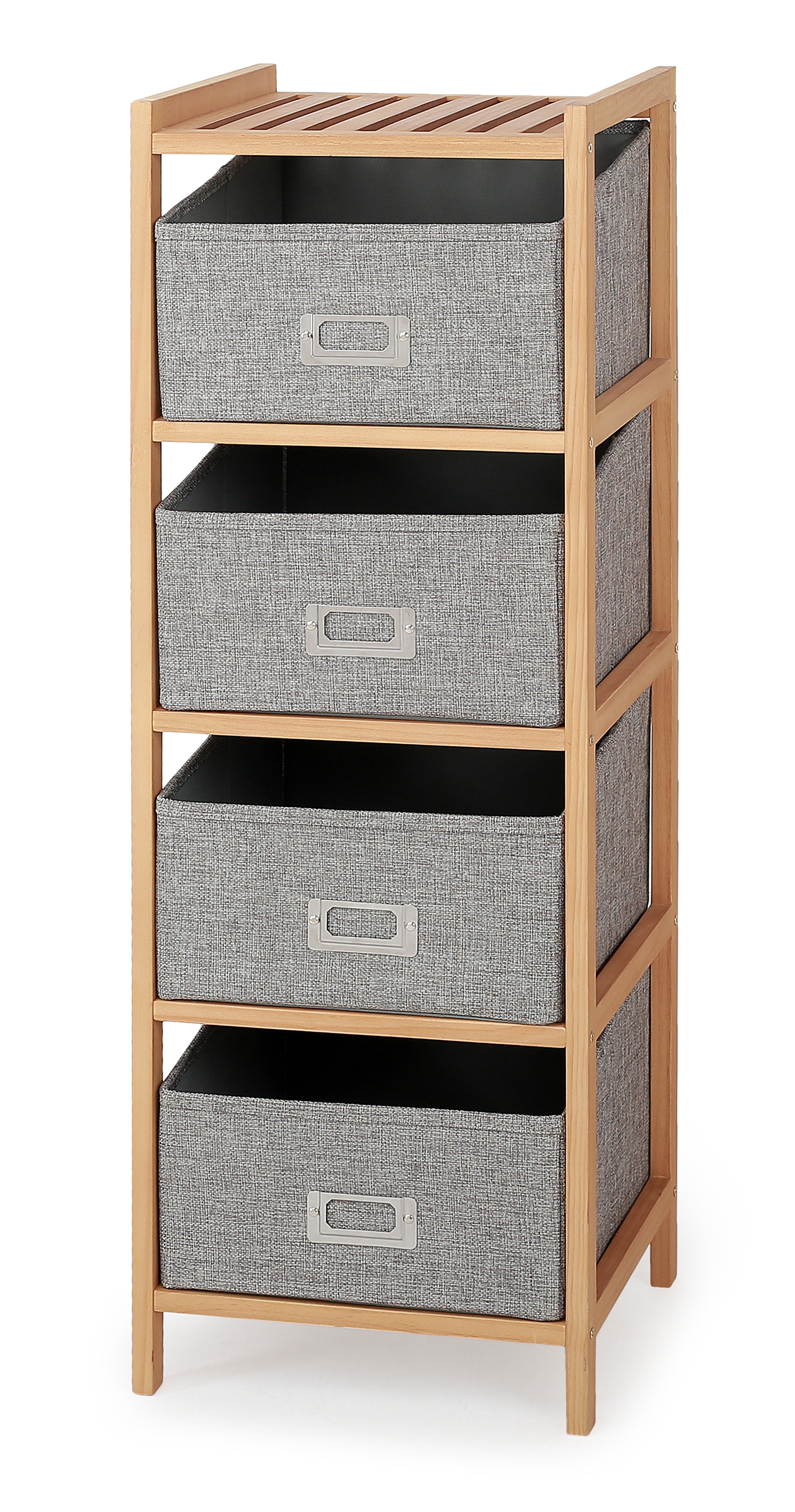 Hylly Halmar REG10, 28x83cm, ruskea/harmaa
