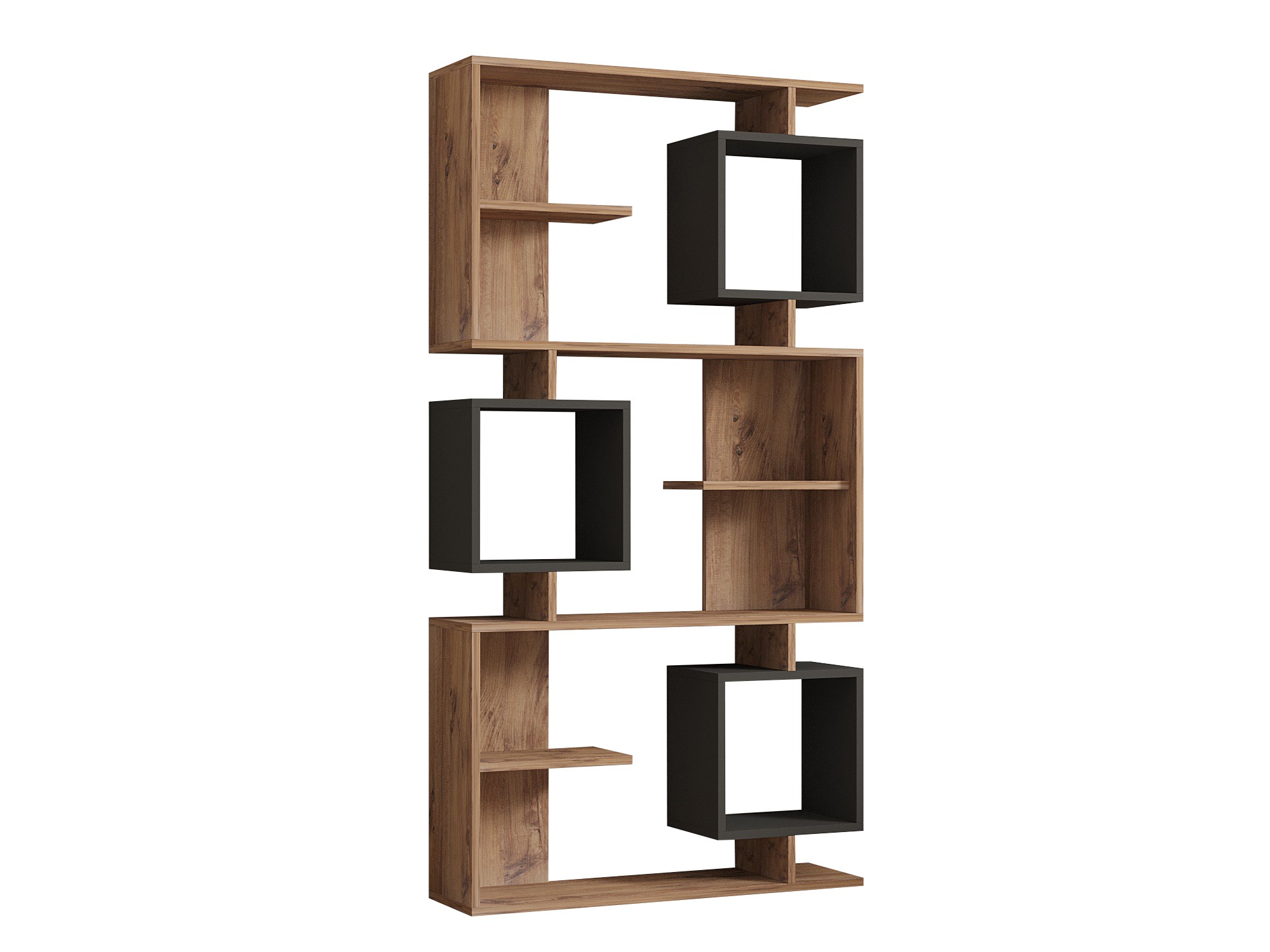Seinähylly Valento Furniture Icardi, 90x171.9cm, Atlantic Pine Anthracite