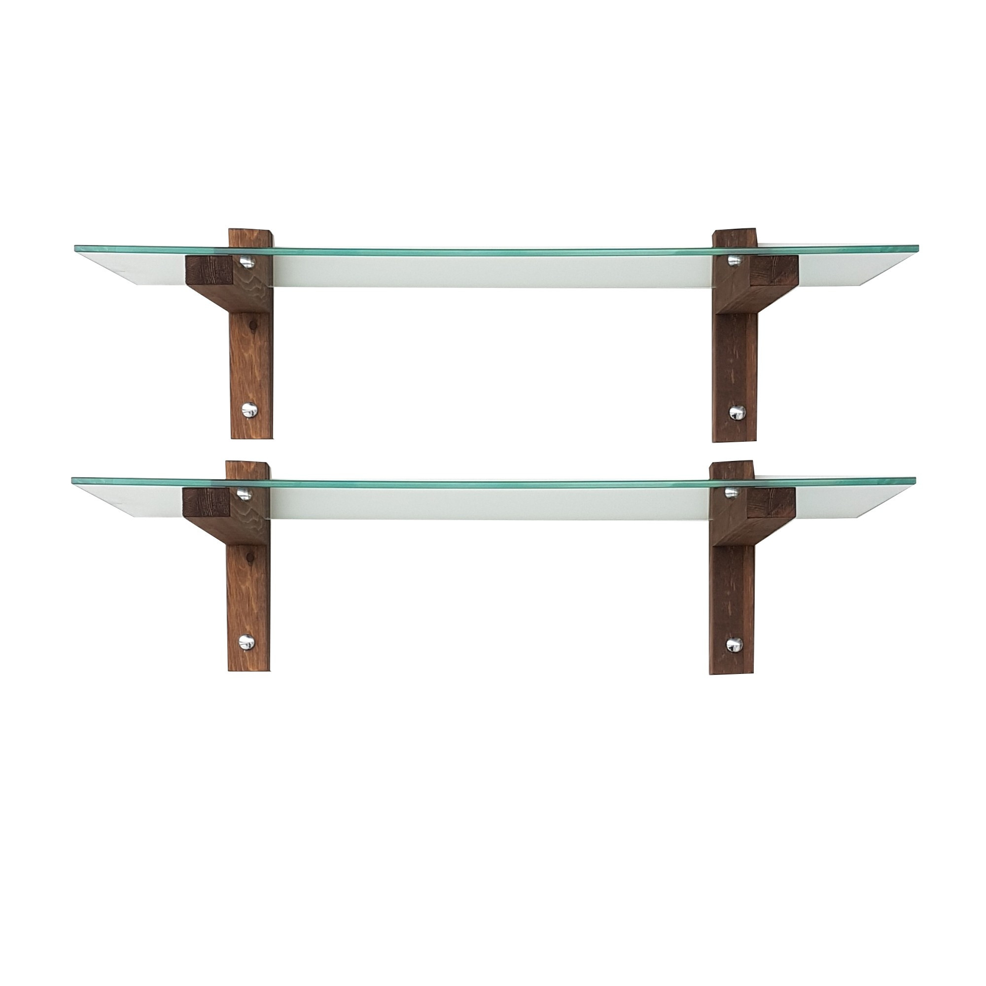 Seinähylly Valento Furniture R200, 85x25cm, pähkinä