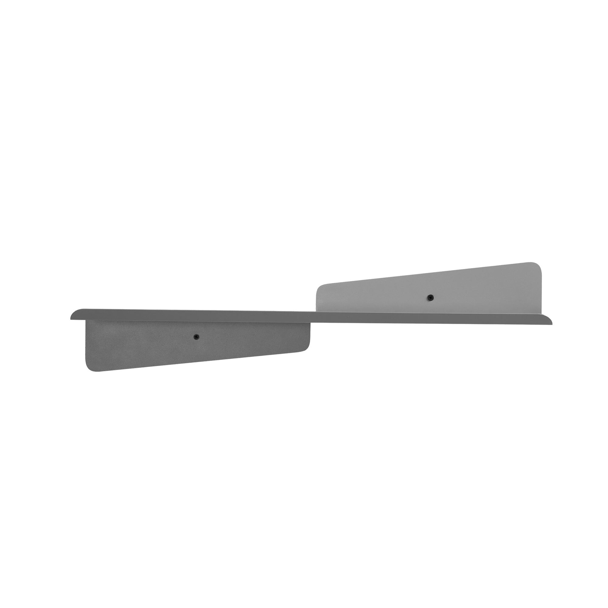 Seinähylly Valento Furniture Vlnt123Gr, 60x14cm, harmaa