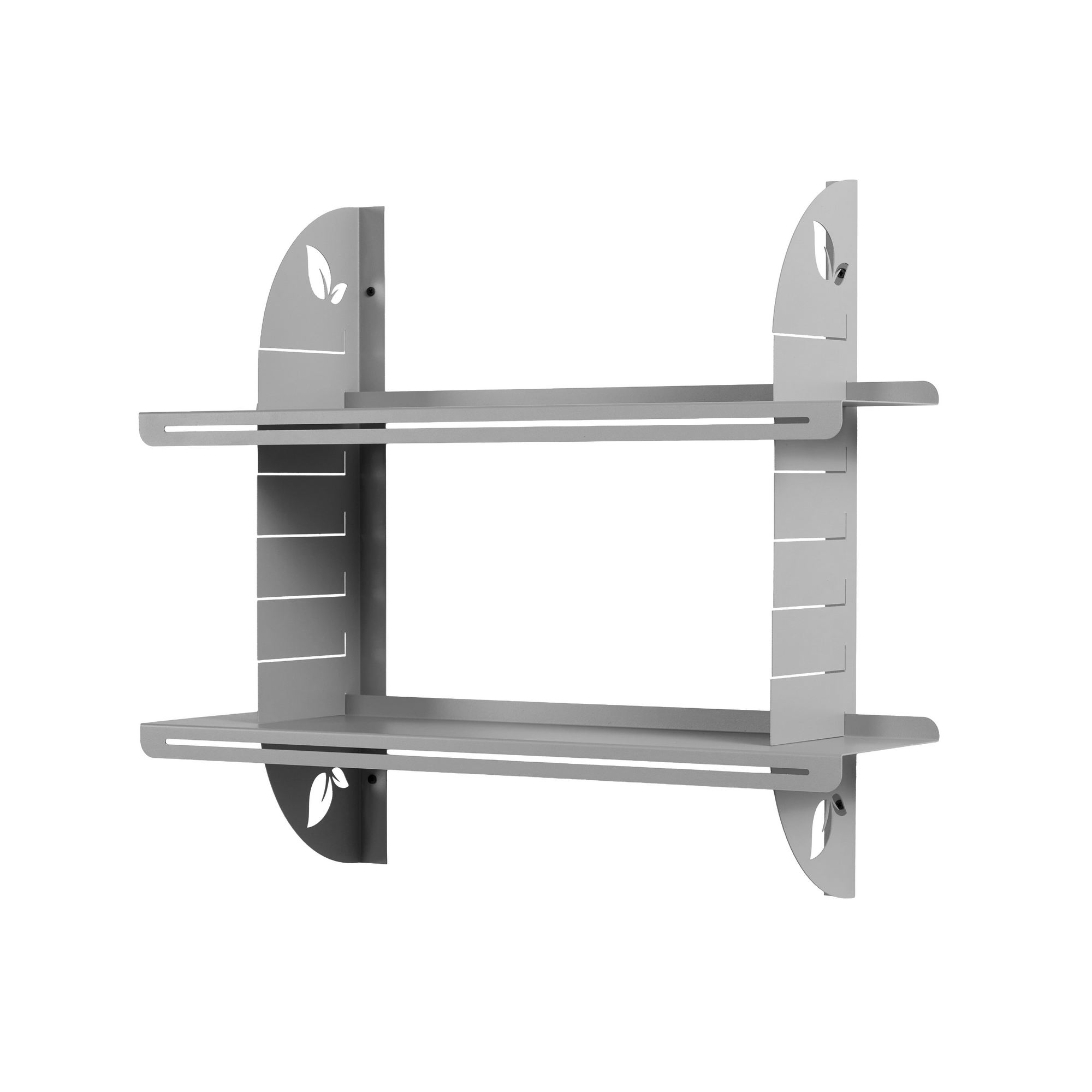 Seinähylly Valento Furniture Vlnt126Gr, 70x60cm, harmaa