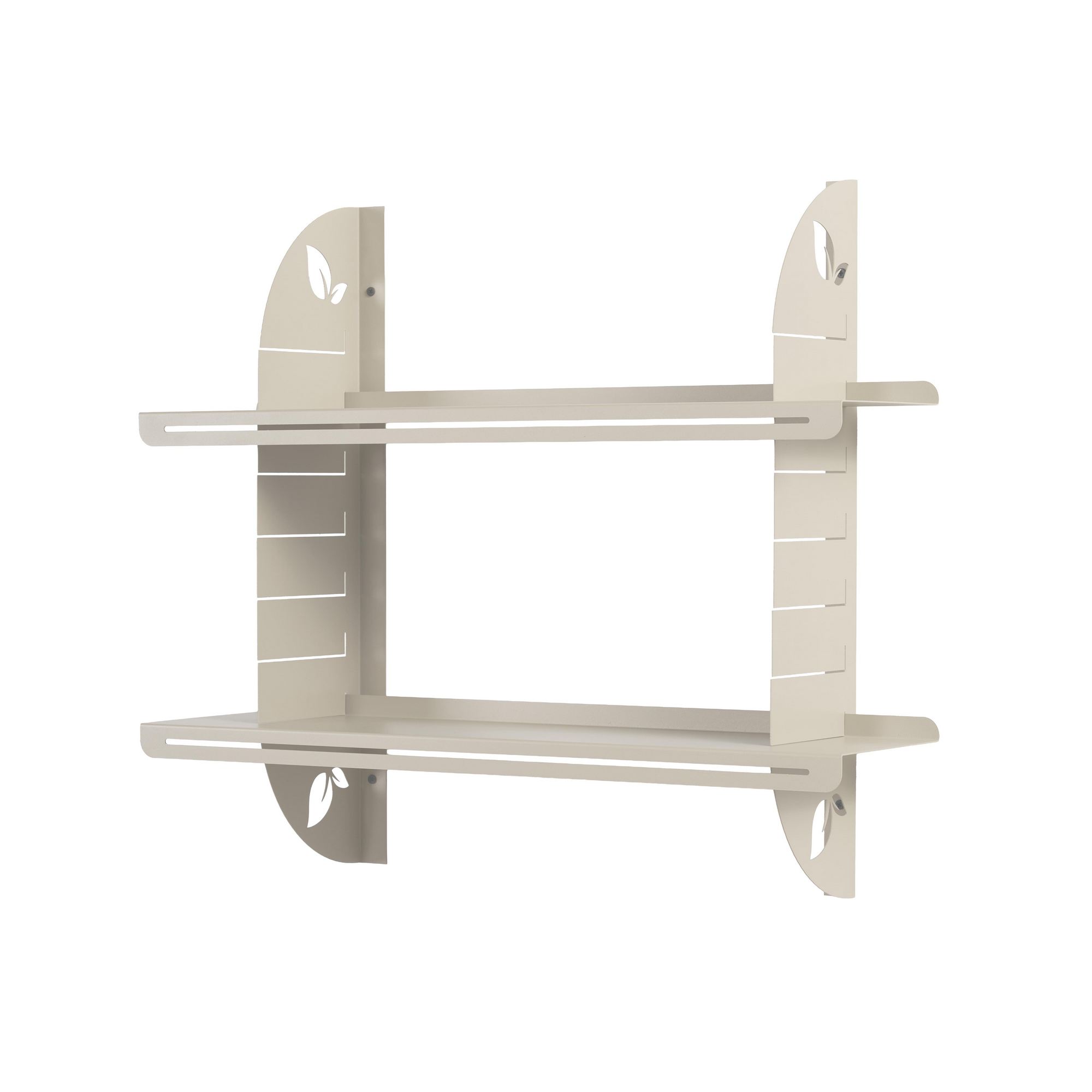 Seinähylly Valento Furniture Vlnt126Kr, 70x60cm, metalli, Soft Beige