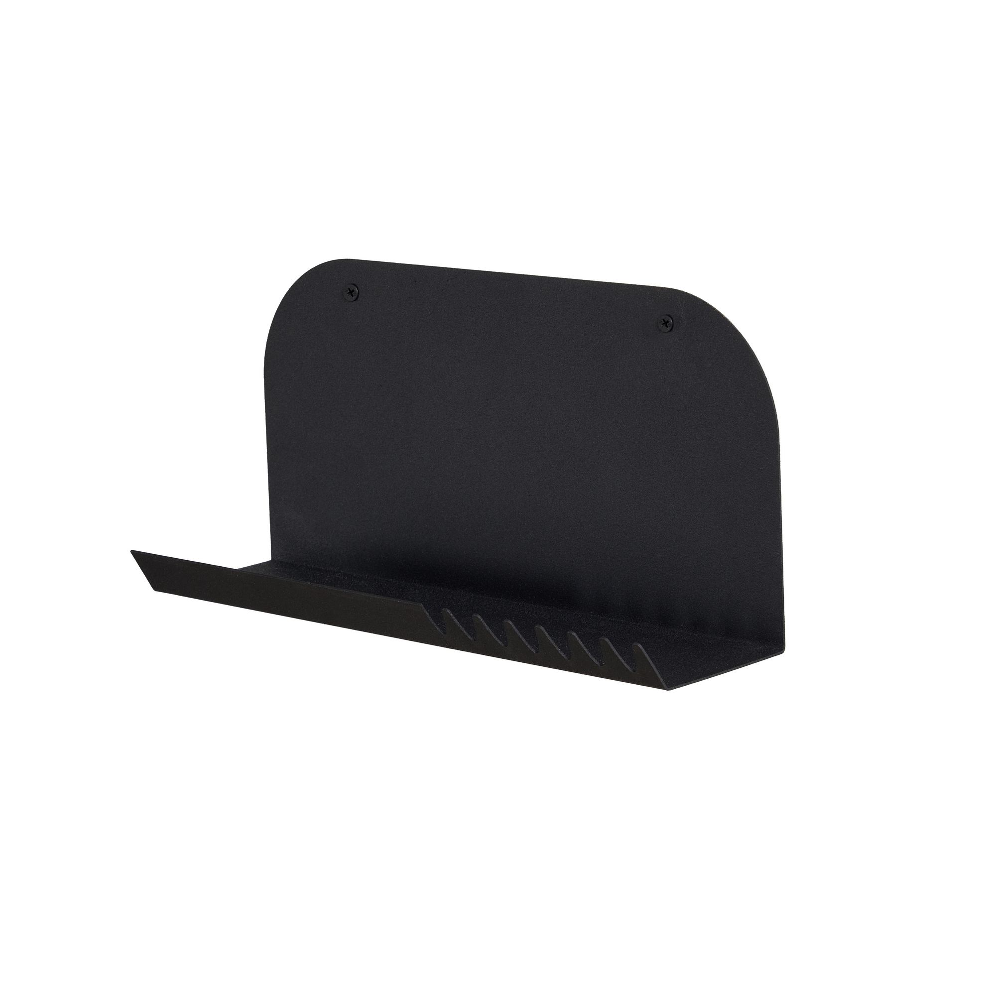 Seinähylly Valento Furniture Vlnt127Syh, 31x15cm, metalli, musta