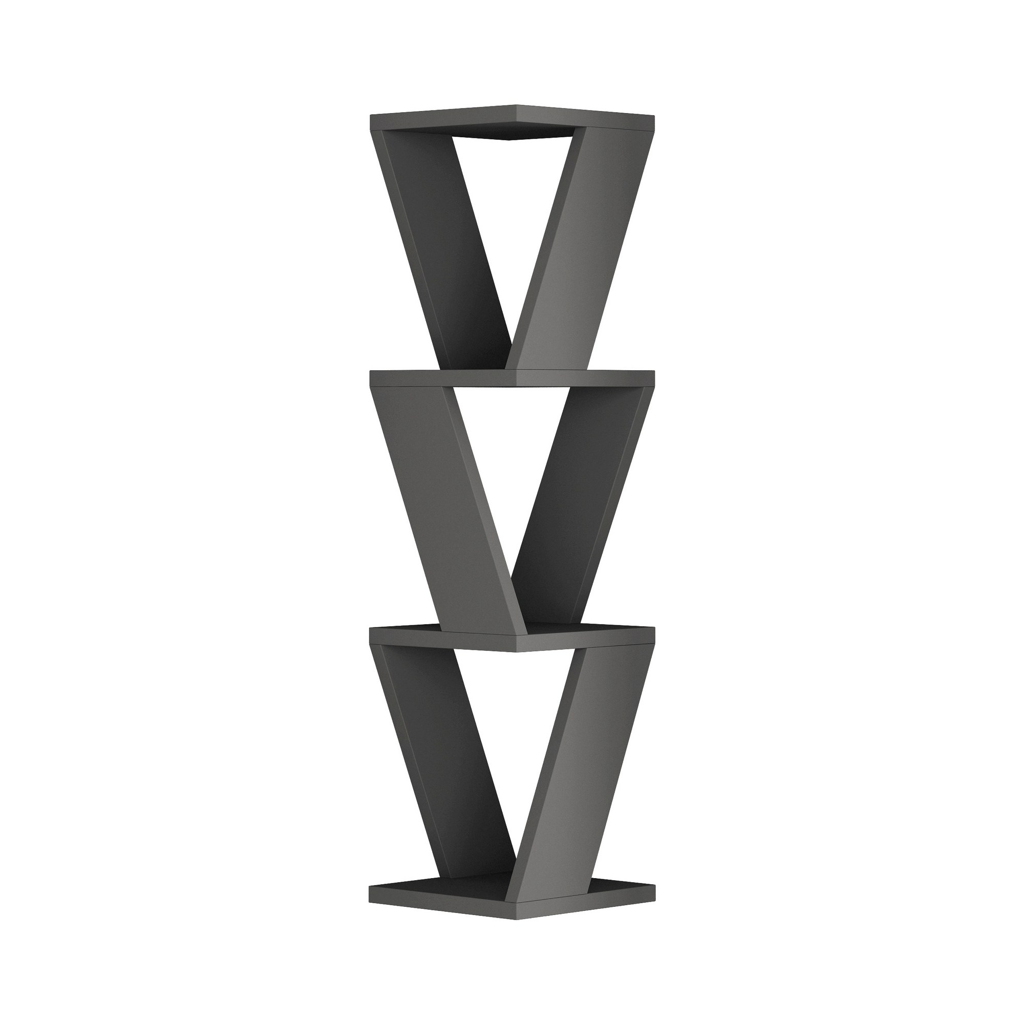 Seinähylly Valento Furniture Zena, 22x85cm, antrasiitti