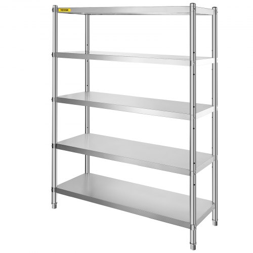 Hyllykkö North Craft 5-Tier, 120x45.5cm, Ruostumaton Teräs