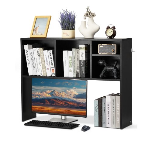 Hyllykkö työpödälle North Craft Klbs-01, 94x24x73cm, Musta