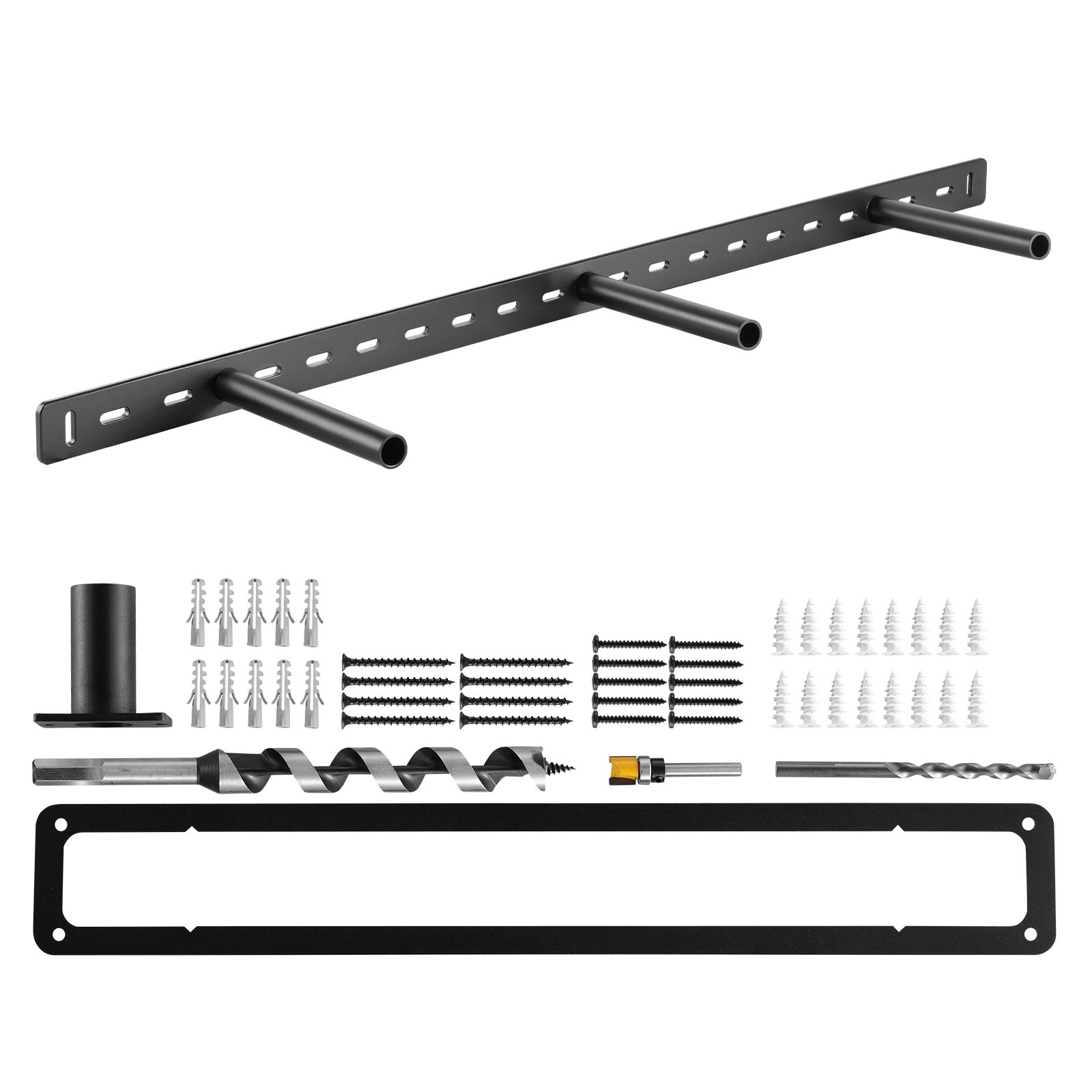 Hyllynkannatin North Craft FT-34-1, 86 kg kantokyky, 86.4x15.7x3.8cm, teräs