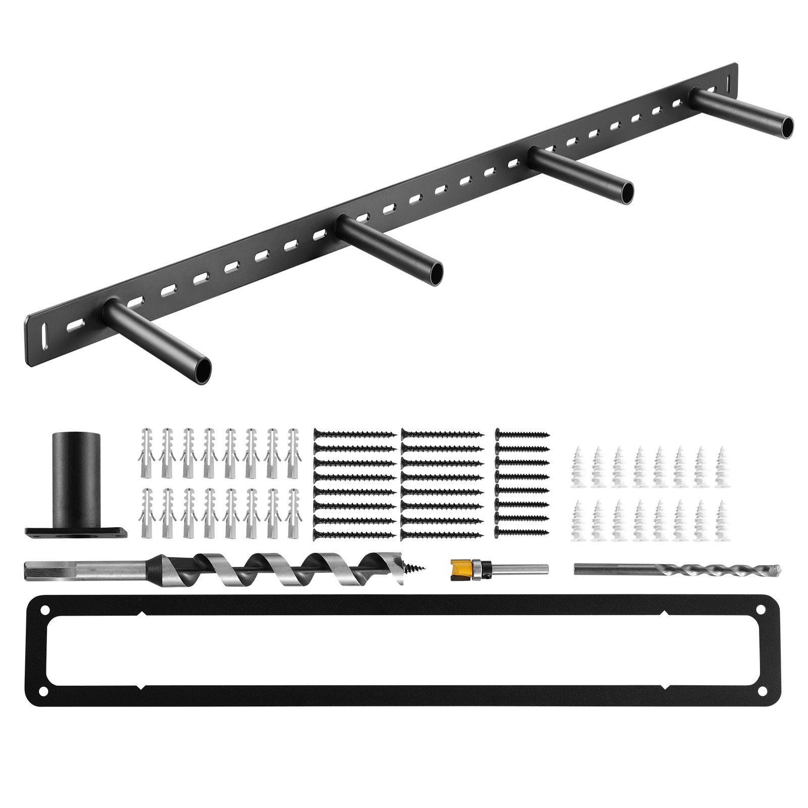 Hyllynkannatin North Craft FT-43-1, 1092x157mm, 104 kg, musta