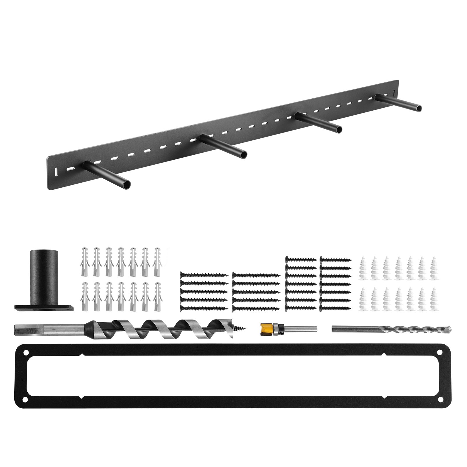 Hyllynkannatin North Craft FT-46-1, 1168.4x157.4x76.2mm, Max 104 kg, teräs