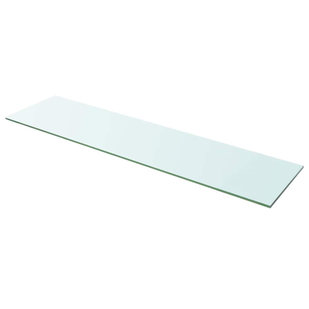 Hyllypaneeli, kirkas lasi, 100x25 cm