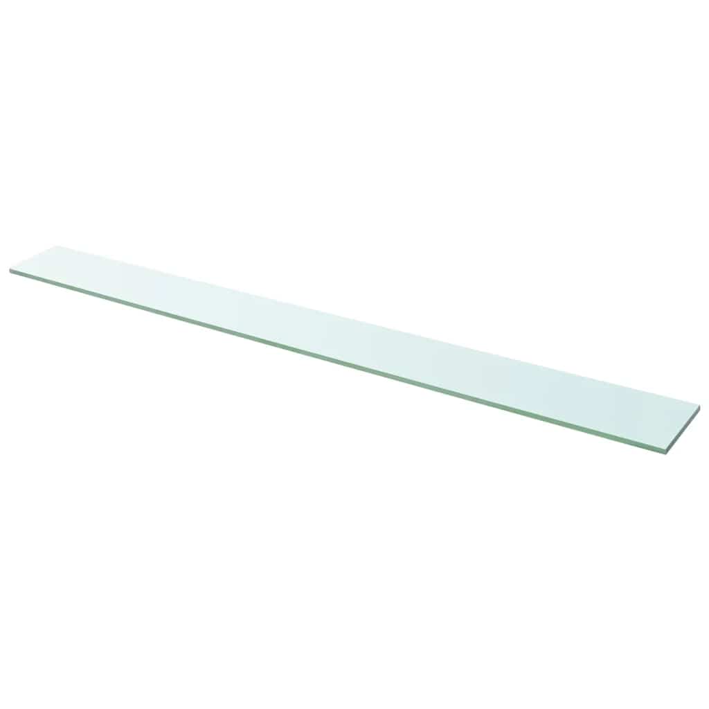 Hyllypaneeli kirkas lasi 110x12 cm