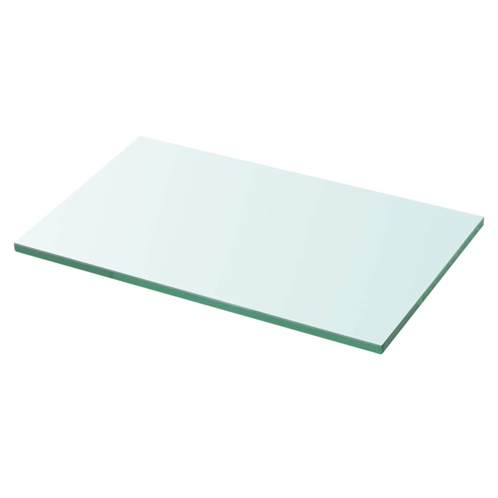 Hyllypaneeli kirkas lasi 30x15 cm