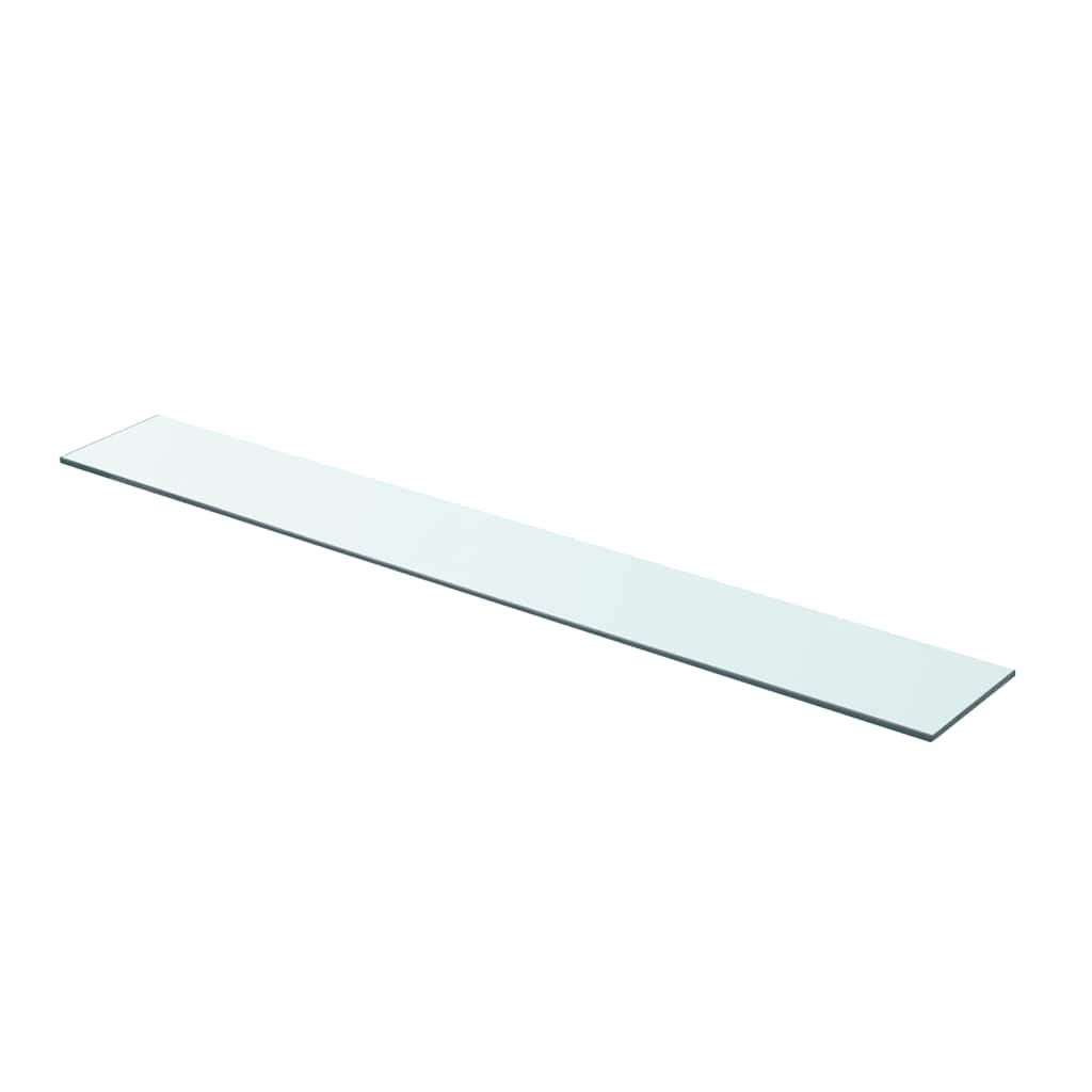 Hyllypaneeli kirkas lasi 90x12 cm
