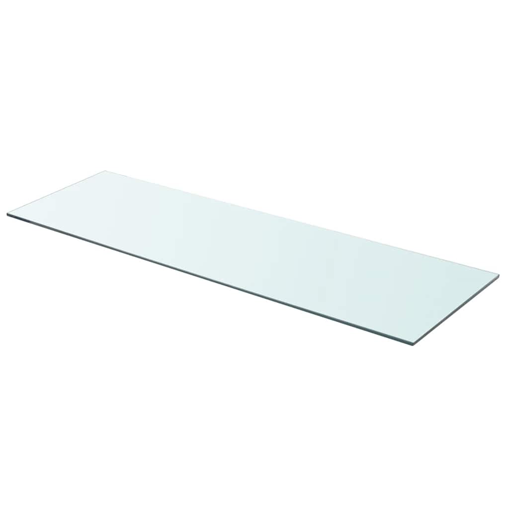 Hyllypaneeli kirkas lasi 90x30 cm
