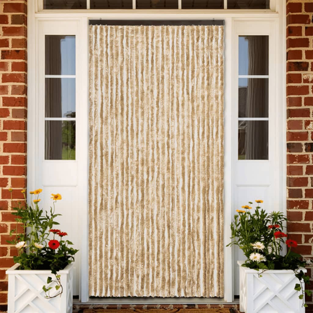 Hyönteisverho beige 120x220 cm chenille