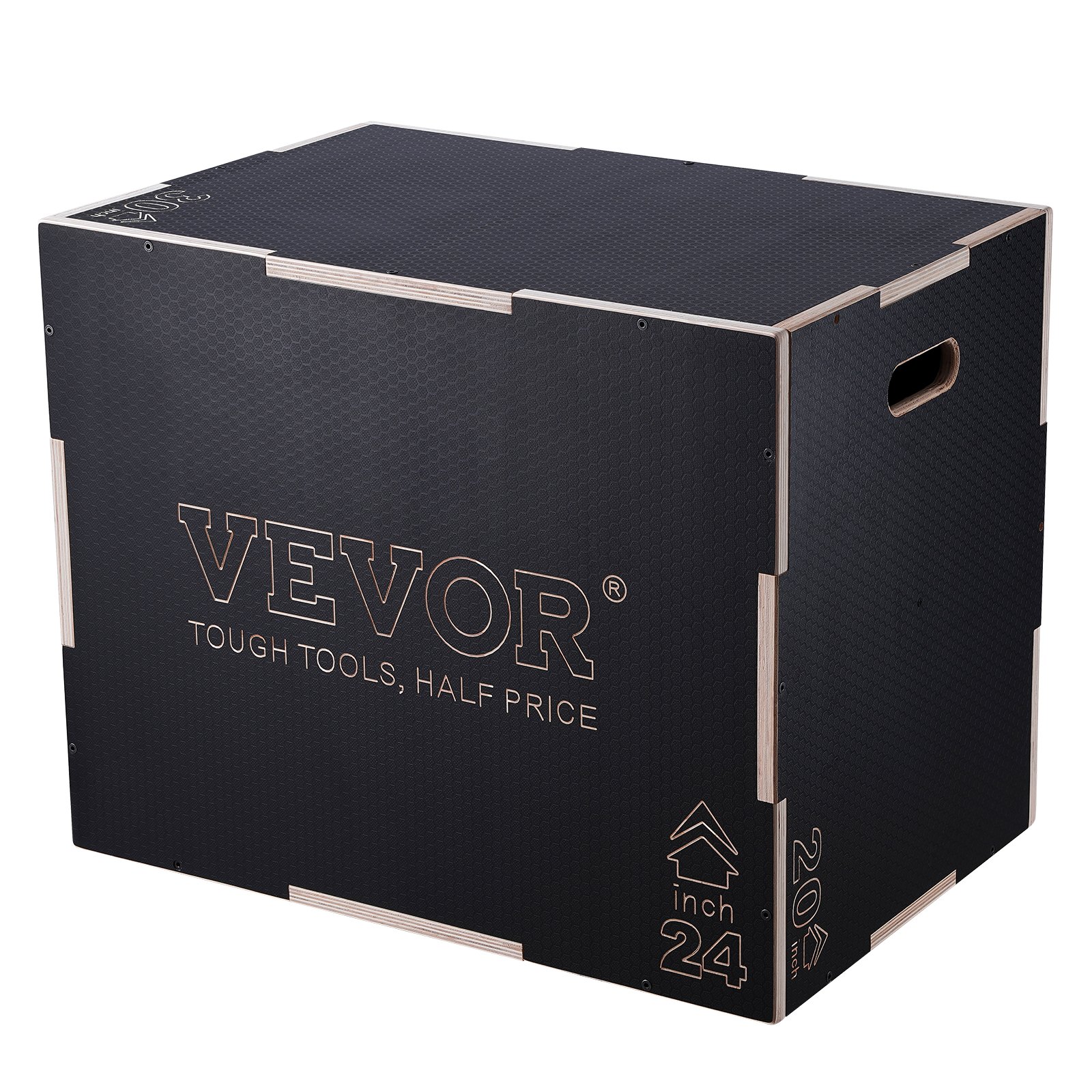 Hyppyboxi North Craft SS-M-30-24-20, 50x60x76cm, musta