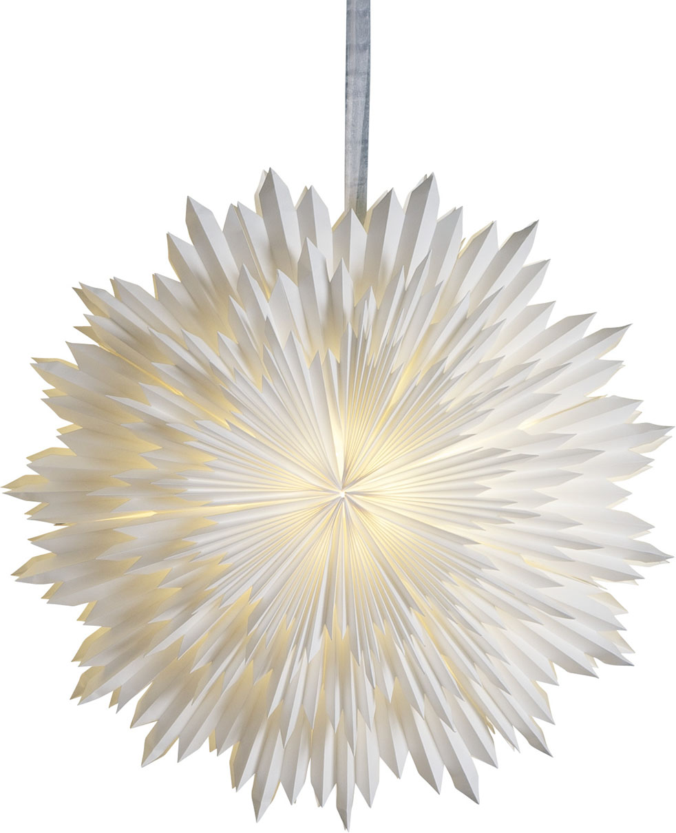 Paperitähti Star Trading Ice, 70 cm, valkoinen