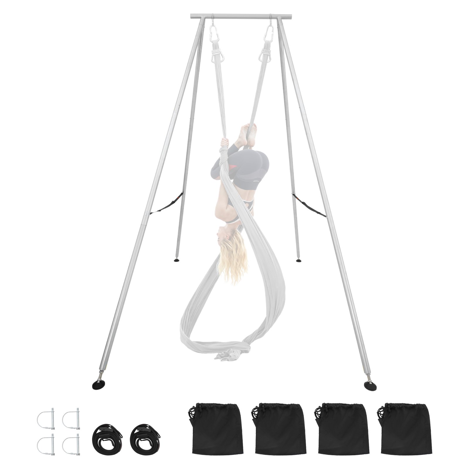 Ilmajoogateline North Craft HM-559N, 3m, 250kg, irrotettava, kolmiorakenne, musta